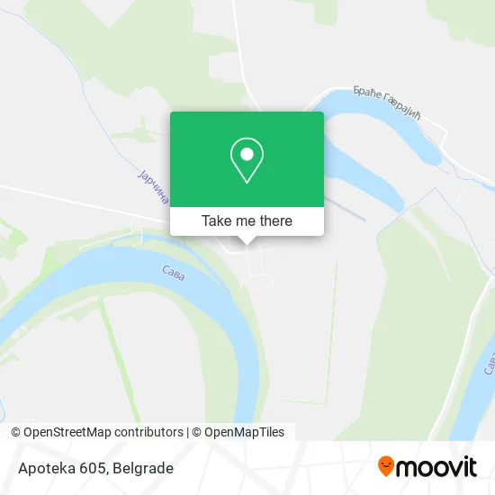 Apoteka 605 map