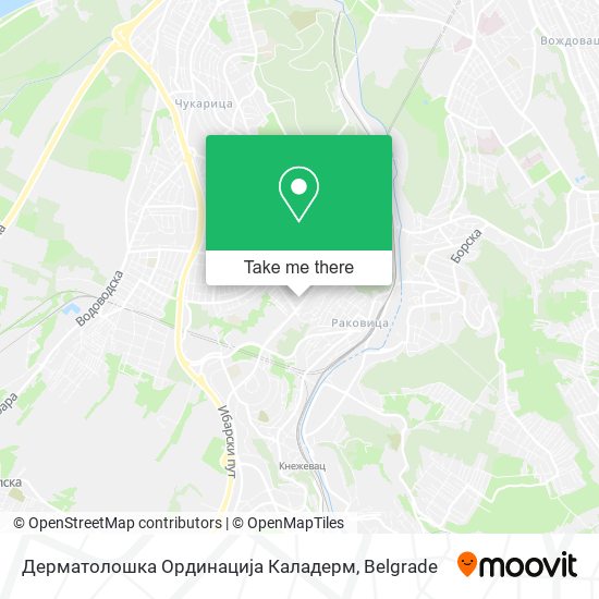 Дерматолошка Ординација Каладерм map