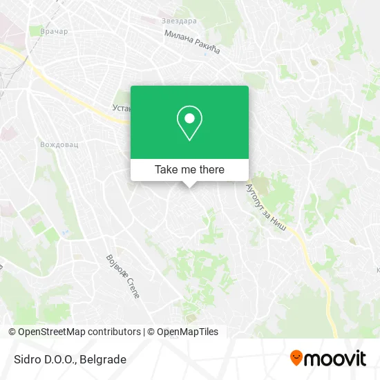 Sidro D.O.O. map