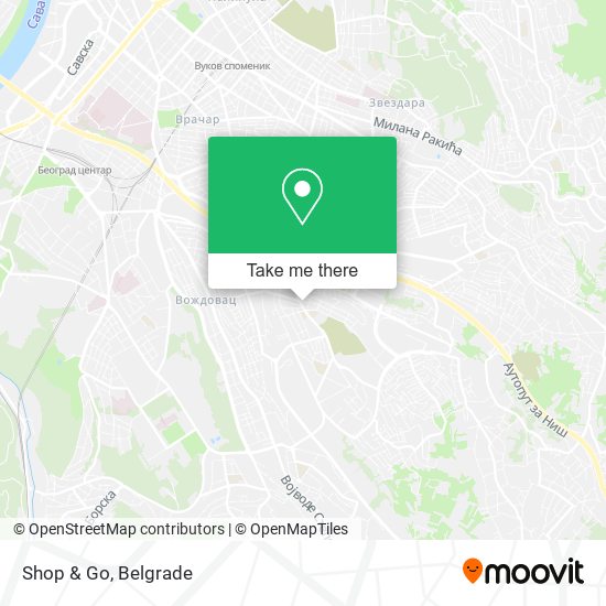 Shop & Go map