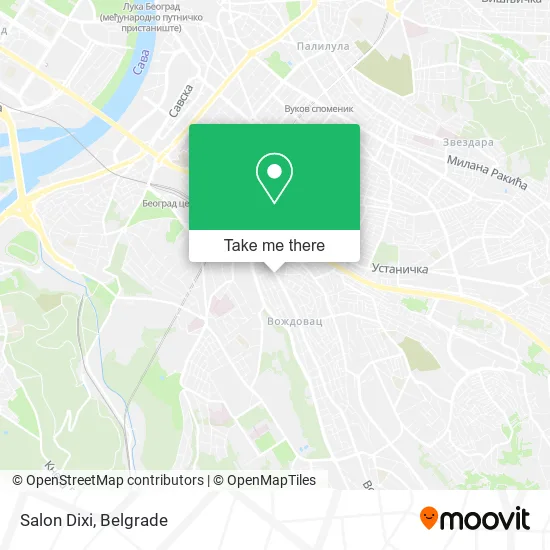 Salon Dixi map