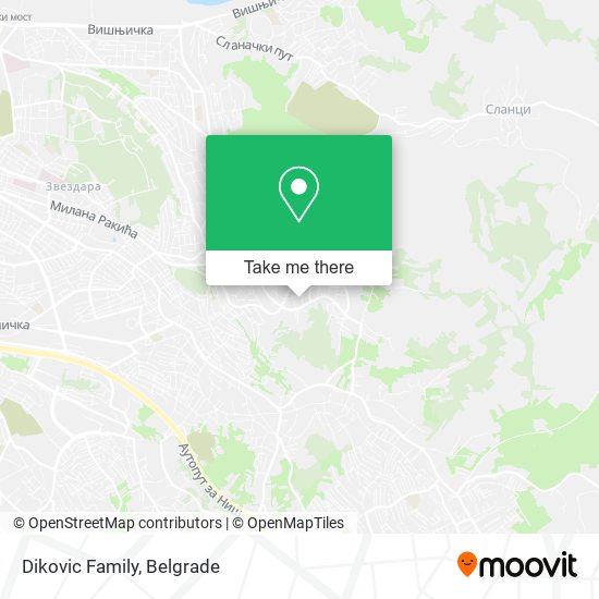 Dikovic Family map