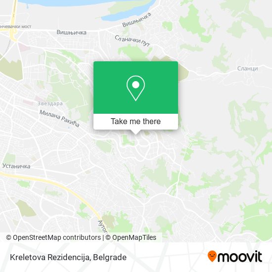 Kreletova Rezidencija map