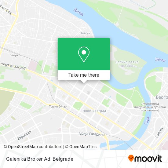 Galenika Broker Ad map