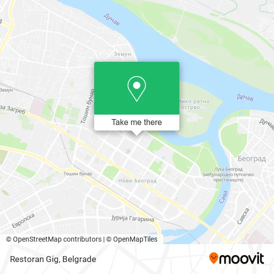 Restoran Gig map