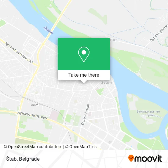 Štab map