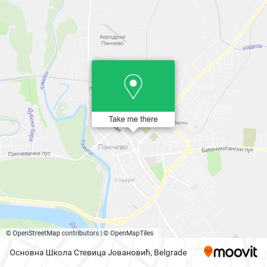 Основна Школа Стевица Јовановић map