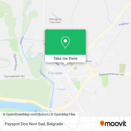 Payspot Doo Novi Sad map