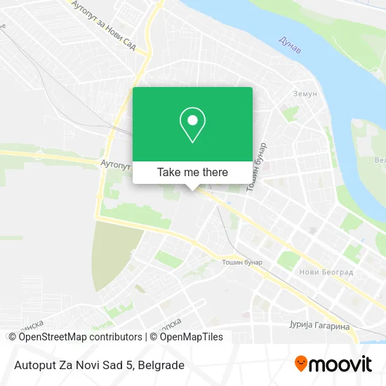 Autoput Za Novi Sad 5 map