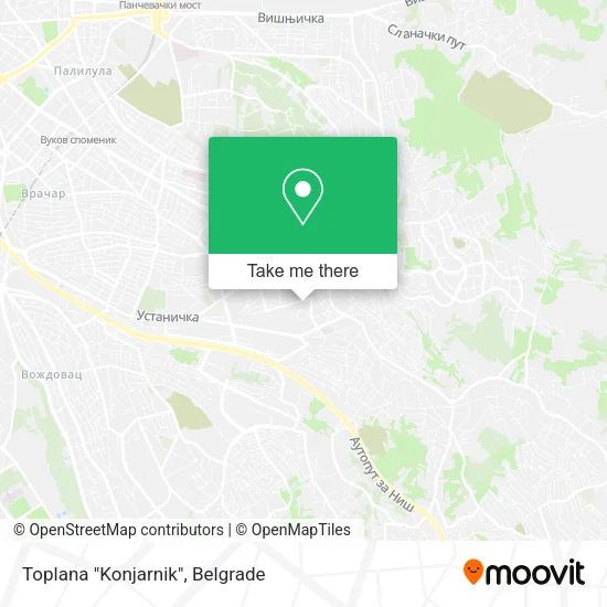 Toplana "Konjarnik" map