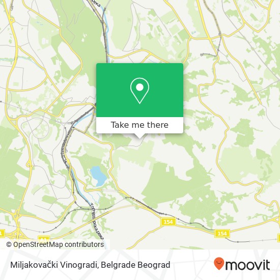 Miljakovački Vinogradi map