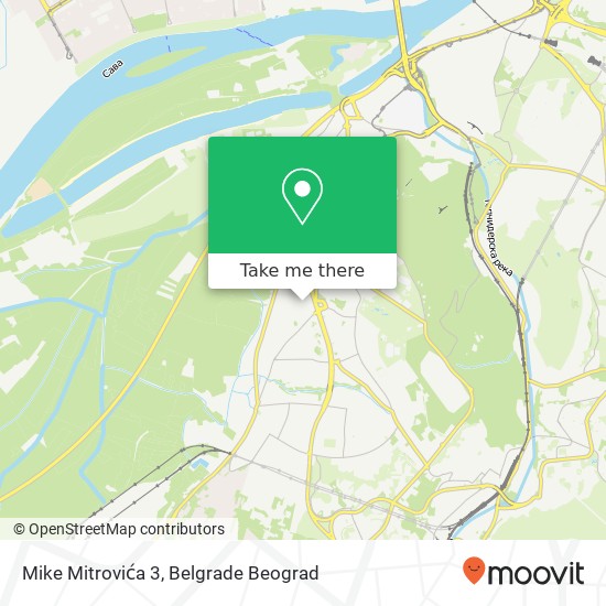 Mike Mitrovića 3 map