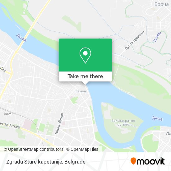 Zgrada Stare kapetanije map