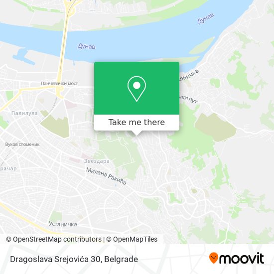 Dragoslava Srejovića 30 map