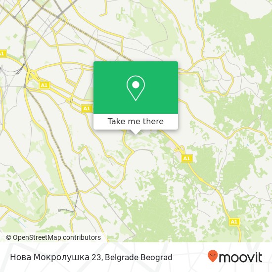 Нова Мокролушка 23 map