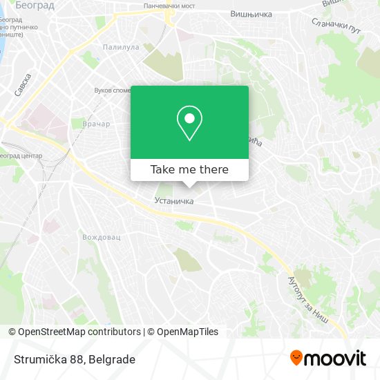 Strumička 88 map