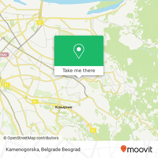 Kamenogorska map