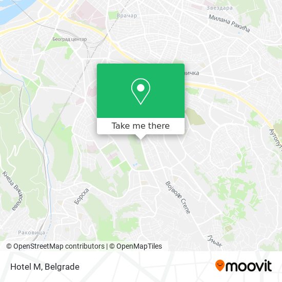 Hotel M map