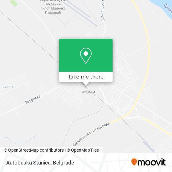 Autobuska Stanica map