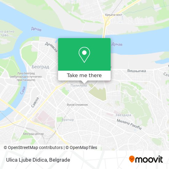 Ulica Ljube Didica map