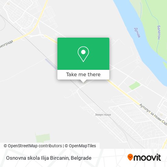 Osnovna skola Ilija Bircanin map