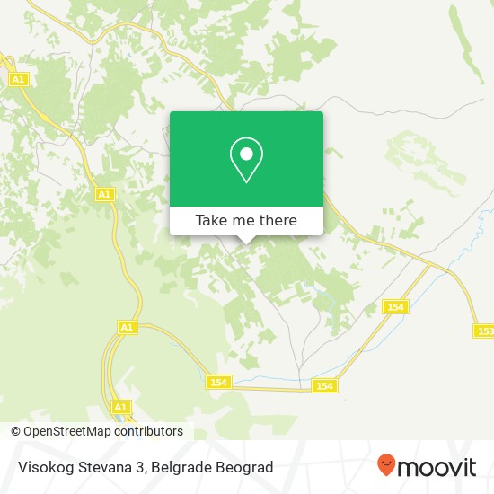 Visokog Stevana 3 map