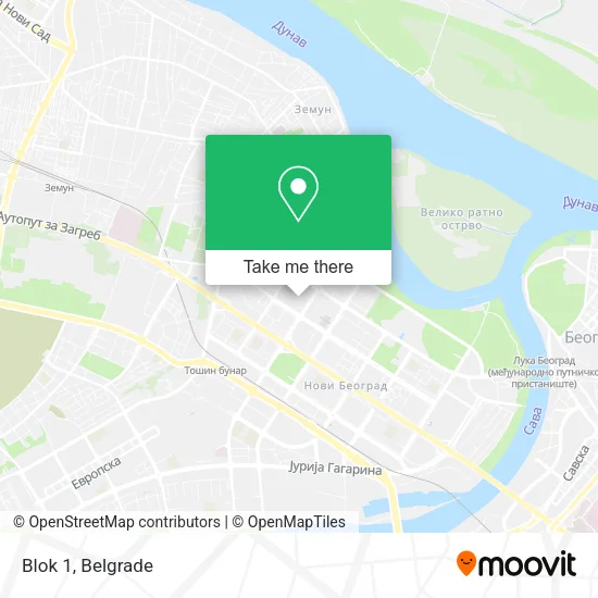 Blok 1 map