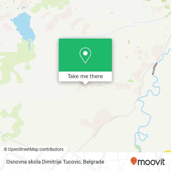 Osnovna skola Dimitrije Tucovic map