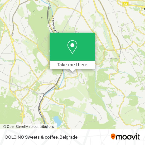 DOLCINO Sweets & coffee map