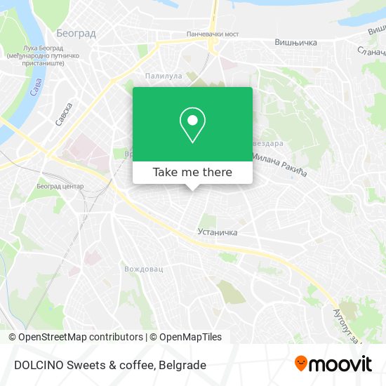 DOLCINO Sweets & coffee map