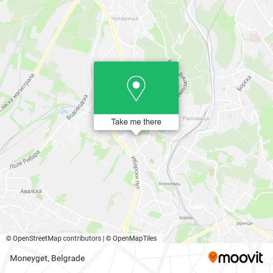 Moneyget map