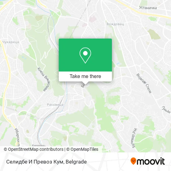 Селидбе И Превоз Кум map
