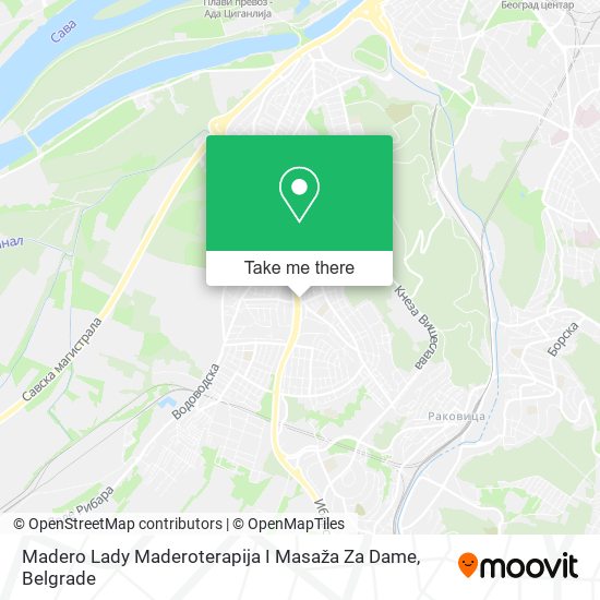 Madero Lady Maderoterapija I Masaža Za Dame map