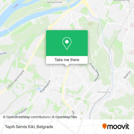 Tepih Servis Kiki map