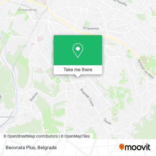 Beovrata Plus map