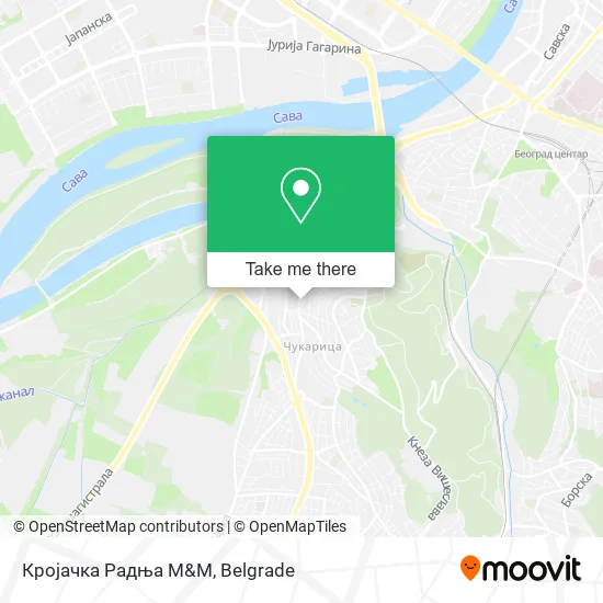 Кројачка Радња М&М map