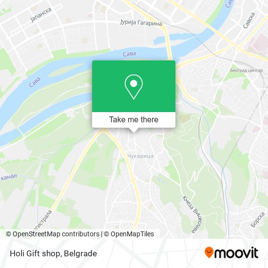 Holi Gift shop map