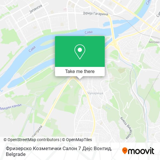 Фризерско Козметички Салон 7 Дејс Вонтид map