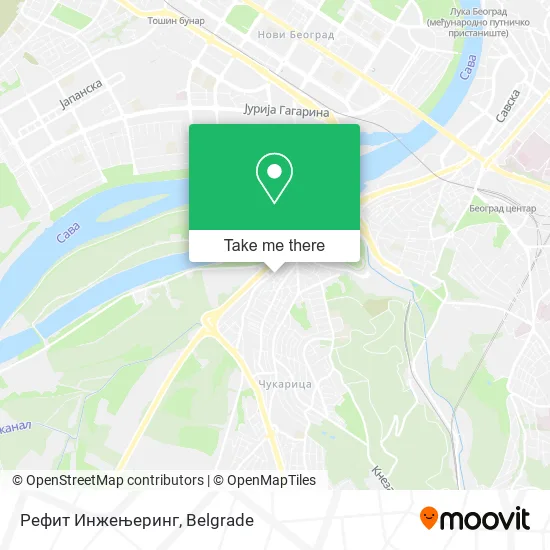 Рефит Инжењеринг map