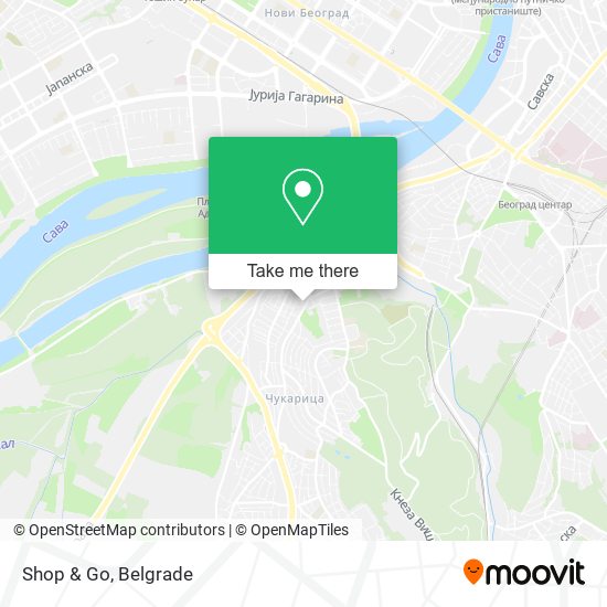 Shop & Go map