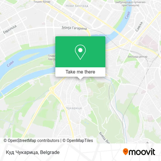 Куд Чукарица map