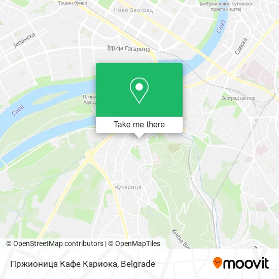 Пржионица Кафе Кариока map