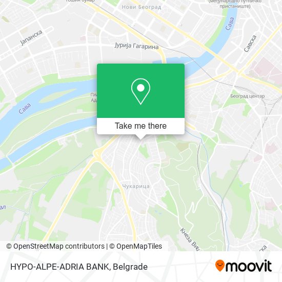 HYPO-ALPE-ADRIA BANK map