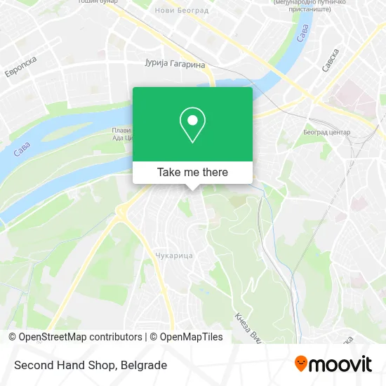 Second Hand Shop map