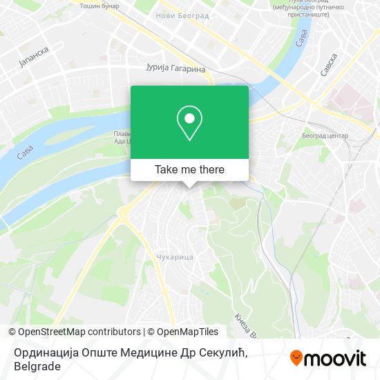 Ординација Опште Медицине Др Секулић map