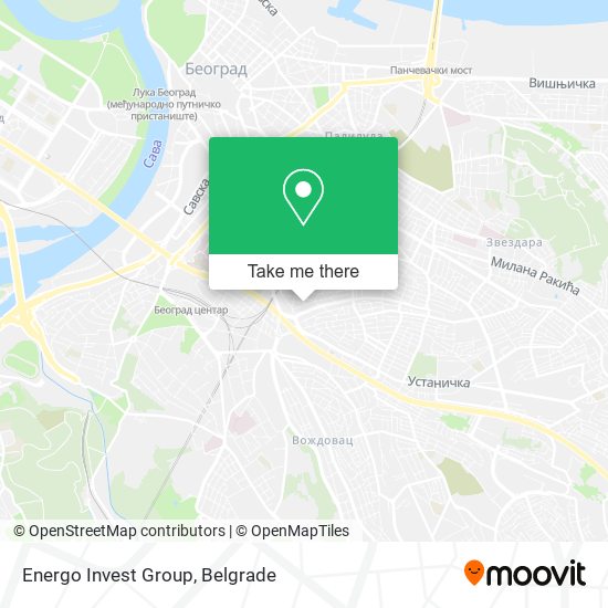 Energo Invest Group map