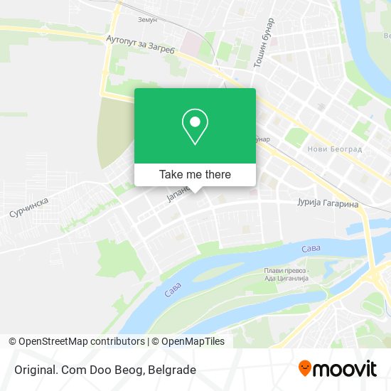 Original. Com Doo Beog map