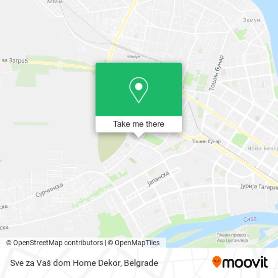 Sve za Vaš dom Home Dekor map