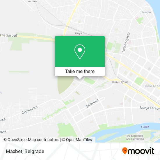 Maxbet map