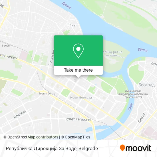 Републичка Дирекција За Воде map